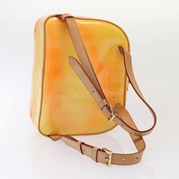 LOUIS VUITTON Monogram Vernis Marley Backpack Yellow M91040 LV Auth ep5066 - Picture 7 of 16